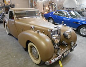 1949 Triumph 2000 Roadster auto restoration